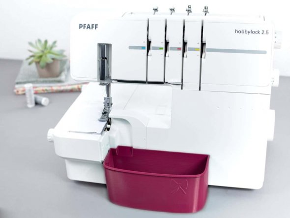 Schnittenliebe Auffangbehälter für Pfaff Hobbylock 2.5 (versch. Farben)