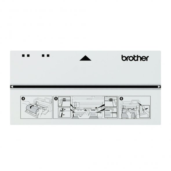 Brother SDX Führungsblatt für Rollenhalter V2