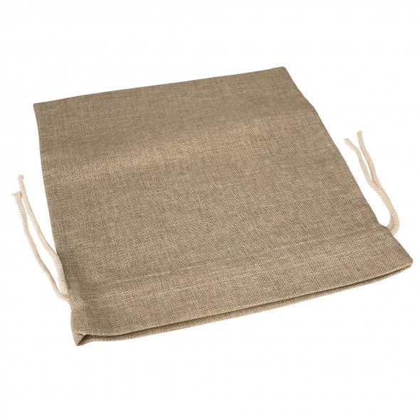 Kordeltasche aus Leinen (natur / verschiedene Größen) 15 x 19 cm