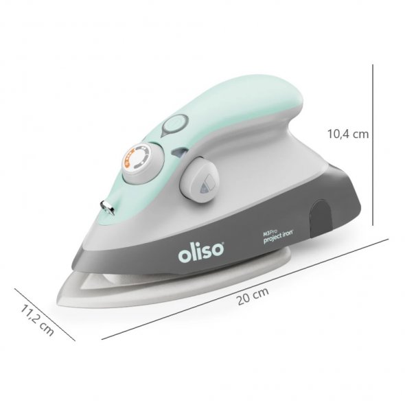 oliso M3Pro Mini Projekt-Dampf-Bügeleisen (aqua)