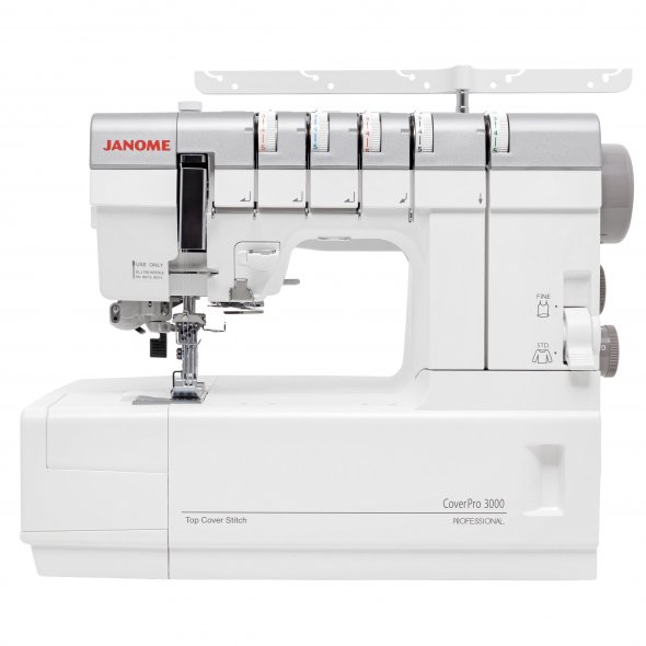 JANOME CoverPro 3000P + CoverPro Bonus Paket 2