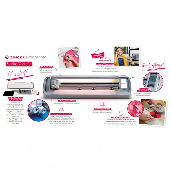 Singer momento™ 24 inch Schneideplotter