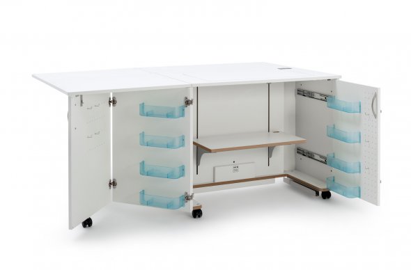 EXTEND sew-folder-UP Nähmöbel Klapp-Platte 39.55-L mit elektronischem Lift