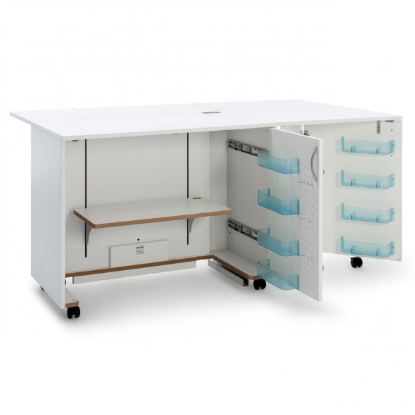 EXTEND sew-folder-UP Nähmöbel Klapp-Platte 39.55-R mit elektronischem Lift