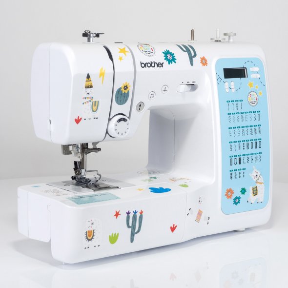 cuci cuci Nähmaschine mit Alpaka Baukastenset
