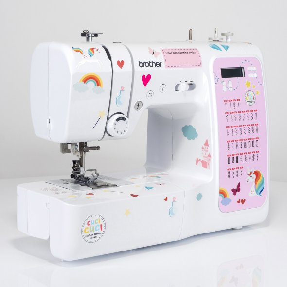 cuci cuci Nähmaschine mit Einhorn Baukastenset