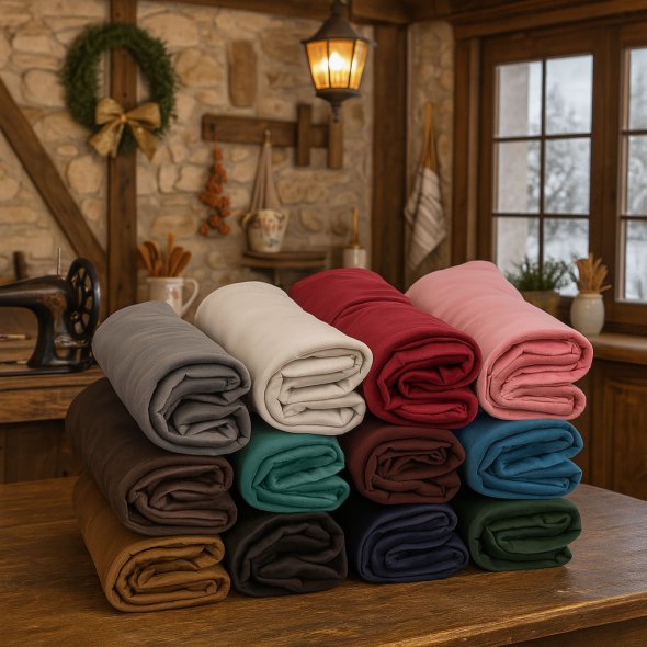 Nickistoff Velvet (100 x 150 cm / verschiedene Farben / 100% Polyester)