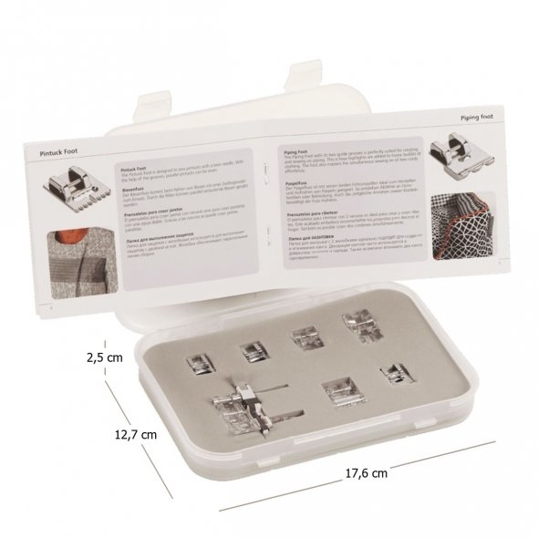 Bernette Nähfuß-Set Decoration für b37/b38