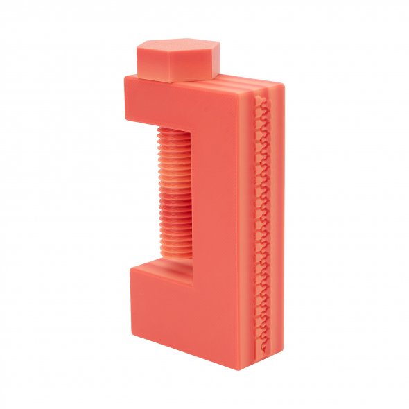 Nähwelt Flach Reißverschluss-Einfädler (rot-rosa / YKK-Reißverschlüsse)