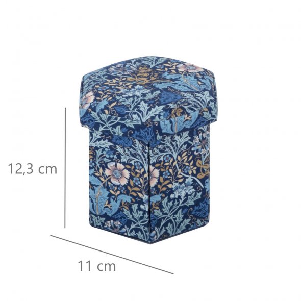 Nadelkästchen Floral (gefüllt / 11 x 11 x 12,3 cm)