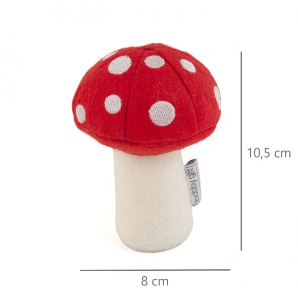 Nadelkissen Pilz