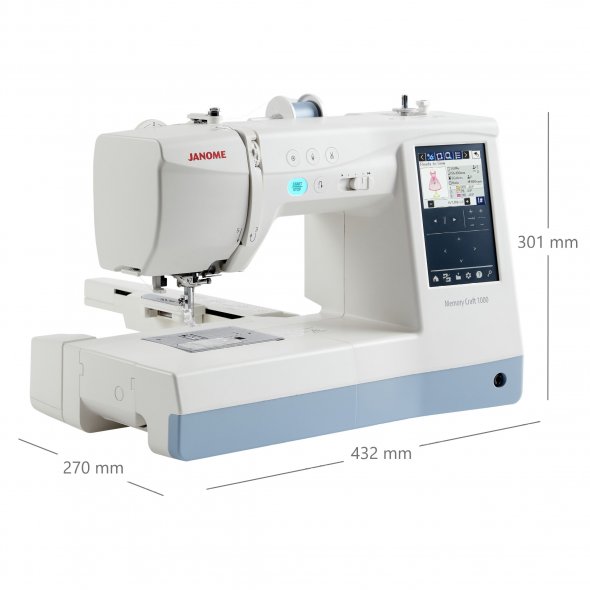 Janome MC1000 Näh- und Stickkombi