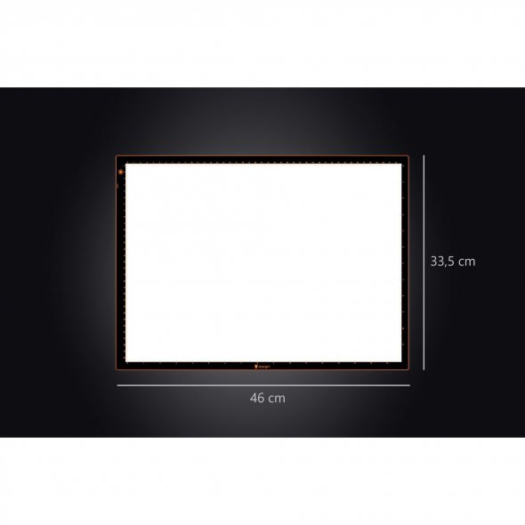 Daylight Wafer 2 Light Pad A3 (Lichtbox / B46xH33,5xT0,8 cm / dimmbar)