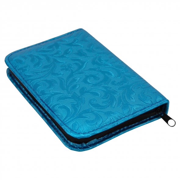 Semplix Scheren Set (blau-metallic / 5-teilig / mit Etui)