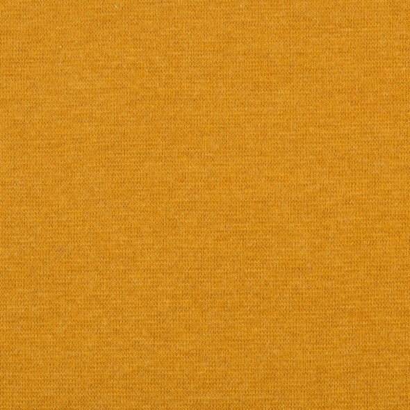 Baumwoll-Bündchen Stoff Heike meliert - Schlauchware von Swafing 001314-senf: 1,0m
