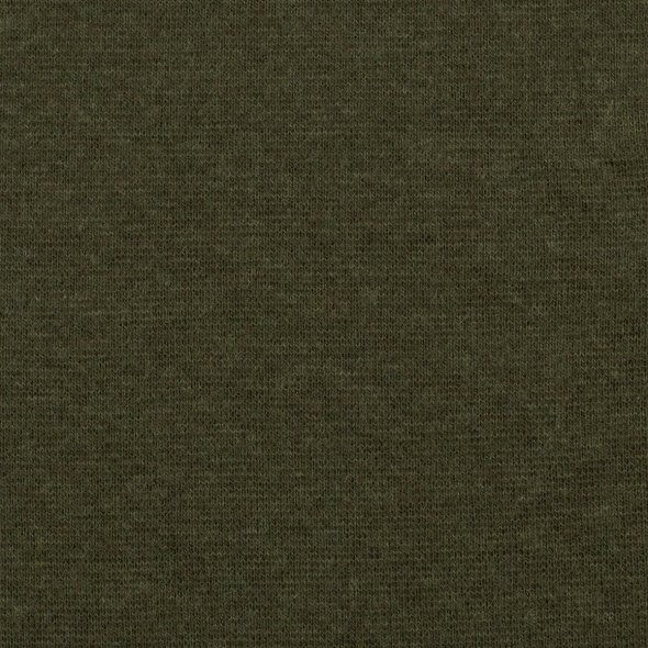 Baumwoll-Bündchen Stoff Heike meliert - Schlauchware von Swafing 001769-khaki: 1,0m