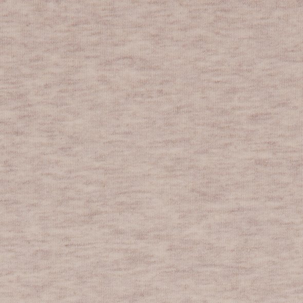 Baumwoll Sweat Stoff Eike angeraut melange - Eike melange von Swafing 001010-naturweiß: 1,0m