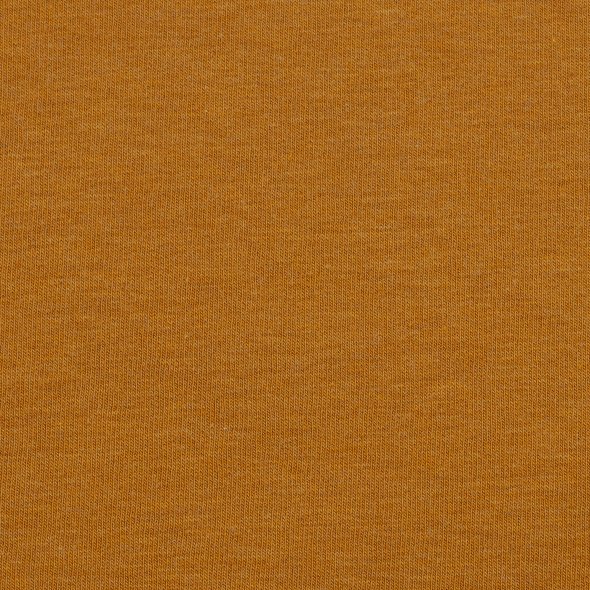 Baumwoll Sweat Stoff Eike angeraut melange - Eike melange von Swafing 001315-ocker: 1,0m
