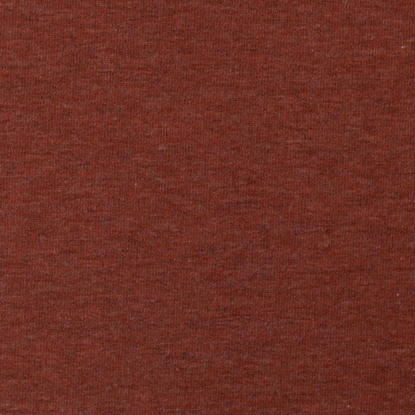 Baumwoll Sweat Stoff Eike angeraut melange - Eike melange von Swafing 001339-hellburgundy: 1,0m