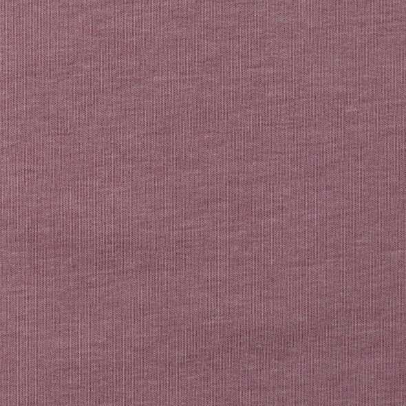 Baumwoll Sweat Stoff Eike angeraut melange - Eike melange von Swafing 001436-altrosa: 1,0m