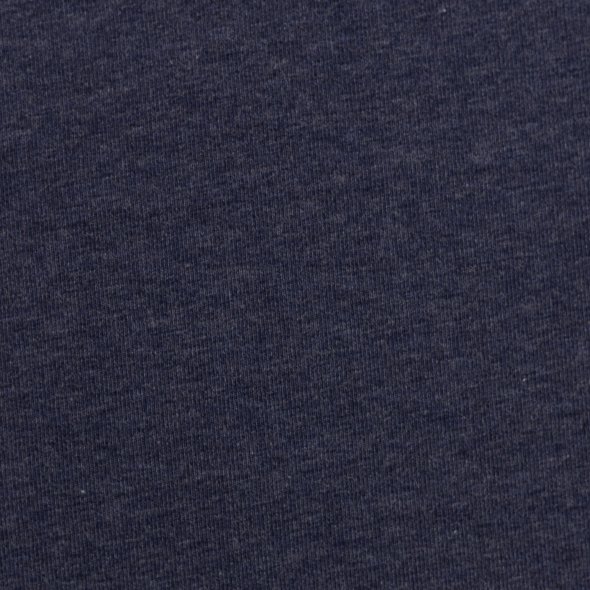 Baumwoll Sweat Stoff Eike angeraut melange - Eike melange von Swafing 001598-dunkelblau: 1,0m