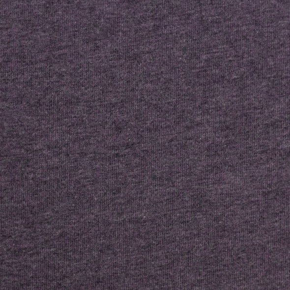 Baumwoll Sweat Stoff Eike angeraut melange - Eike melange von Swafing 001648-violett: 1,0m