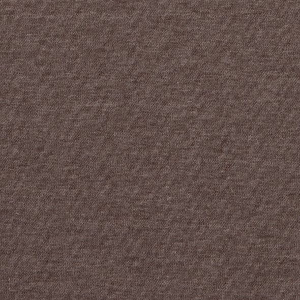 Baumwoll Sweat Stoff Eike angeraut melange - Eike melange von Swafing 001675-schlamm: 1,0m