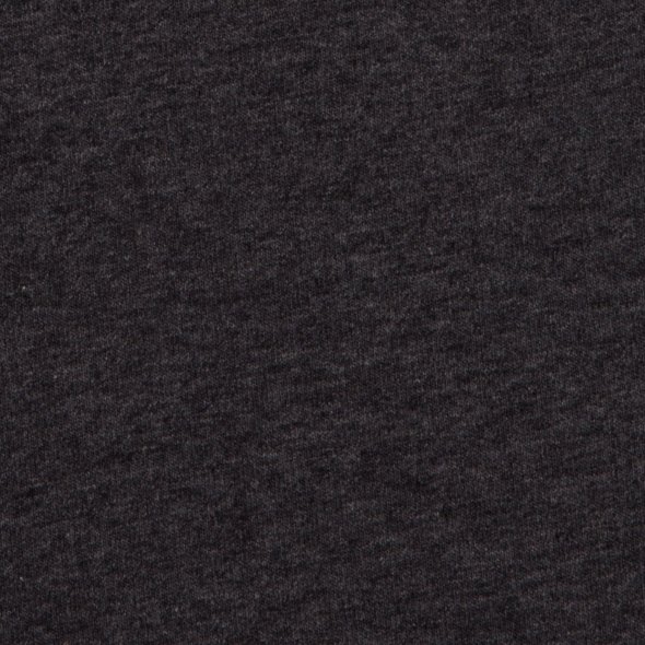 Baumwoll Sweat Stoff Eike angeraut melange - Eike melange von Swafing 001789-anthrazit: 1,0m