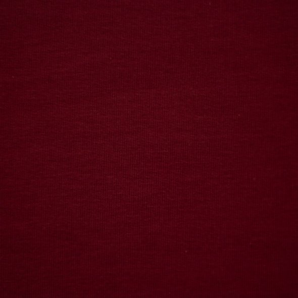 French Terry Stoff, uni - Maike von Swafing 000339-burgundy: 1,0m