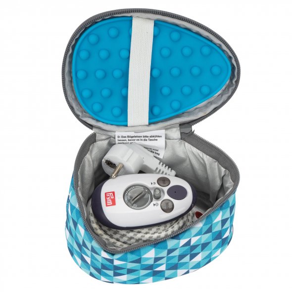 Semplix Mini-Dampfbügeleisen-Set Diamond petrol/türkis