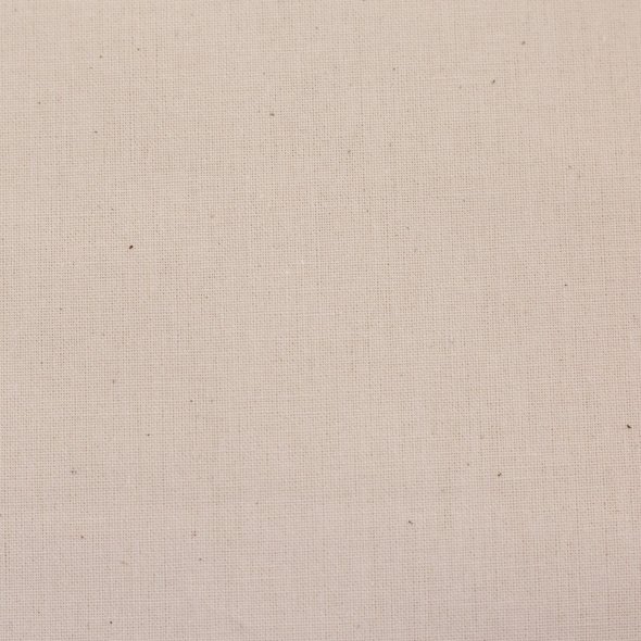 Baumwoll-Stoff Cretonne, rohweiß, 160 cm breit - Webware von Swafing: 1,0m