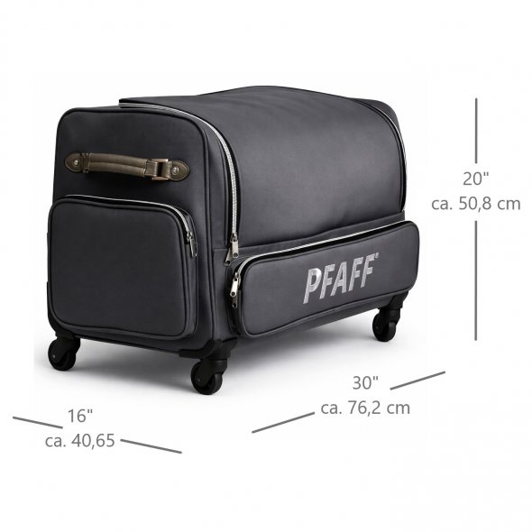 Pfaff Nähmaschinen Rollkoffer/Trolley groß