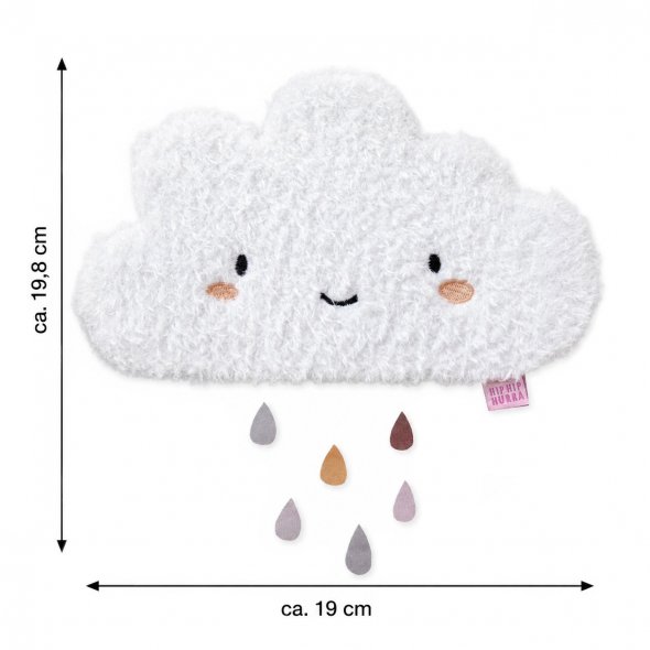 Paul und Clara Teddy Patch Wolke