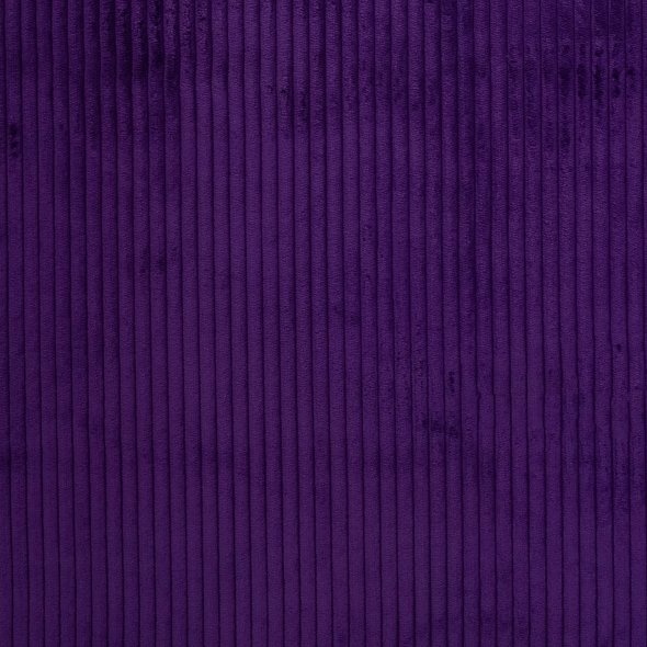 Cord-Samt Stoff, uni - Wanja by Swafing - Saisonfarben 000647-dunkellila: 1,0m