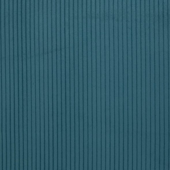 Cord-Samt Stoff, uni - Wanja by Swafing - Saisonfarben 000749-petrol: 1,0m