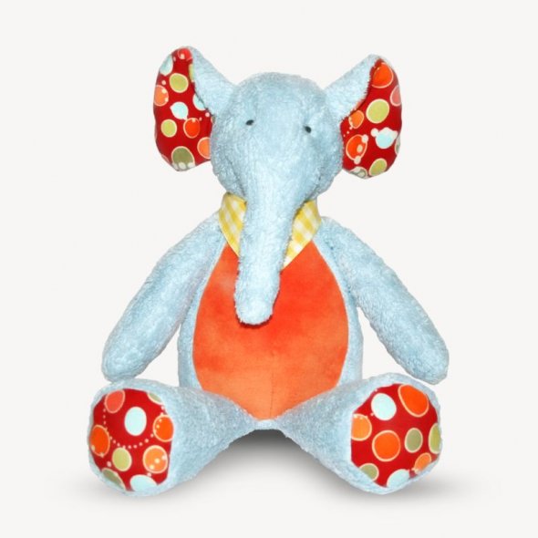 Kullaloo Kuscheltier Elefant KUMI (40 cm Nähanleitung)