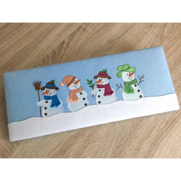 Windesign Stickmuster USB Schneemann