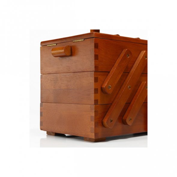 Prym Nähkasten Holz M (dunkel)