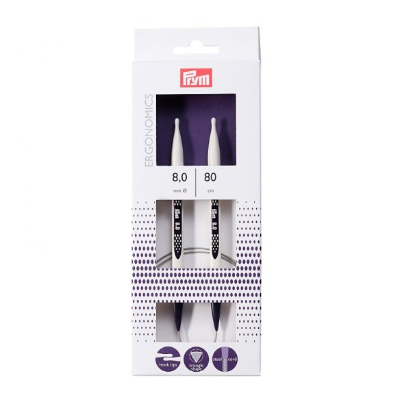 Prym ergonomics Rundstricknadel (80 cm/ versch. Stärken)