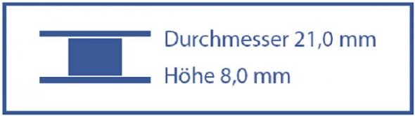 Bernina original Spulen in praktischer Box Umlaufgreifer (25 Stück)