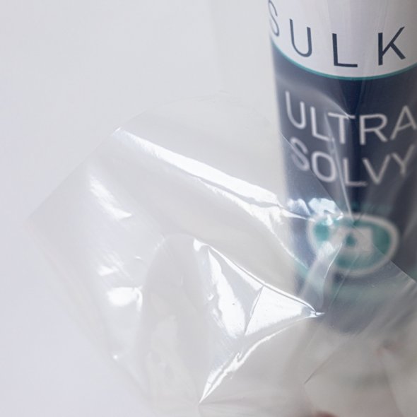SULKY Ultra Solvy (50 cm x 5 m/ transparent/ warmwasserlösliche Folie)