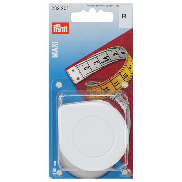 Prym Rollmaßband Maxi (150 cm/ weiß/ lila)
