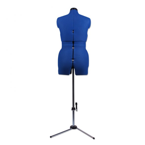 Profi-Schneiderpuppe/ Schneiderbüste Legform Größe S - blau