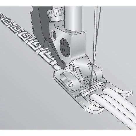 Pfaff Drei-Loch-Garnfuß (für IDT-System)