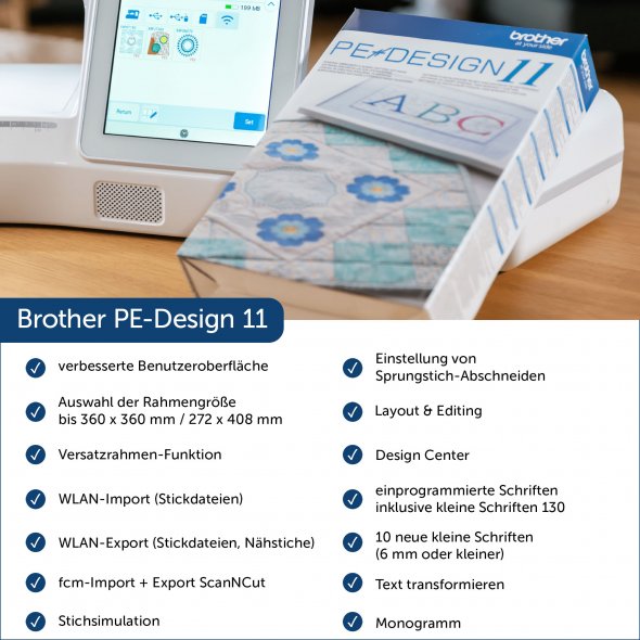 Brother PE-Design 11 (Vollversion)