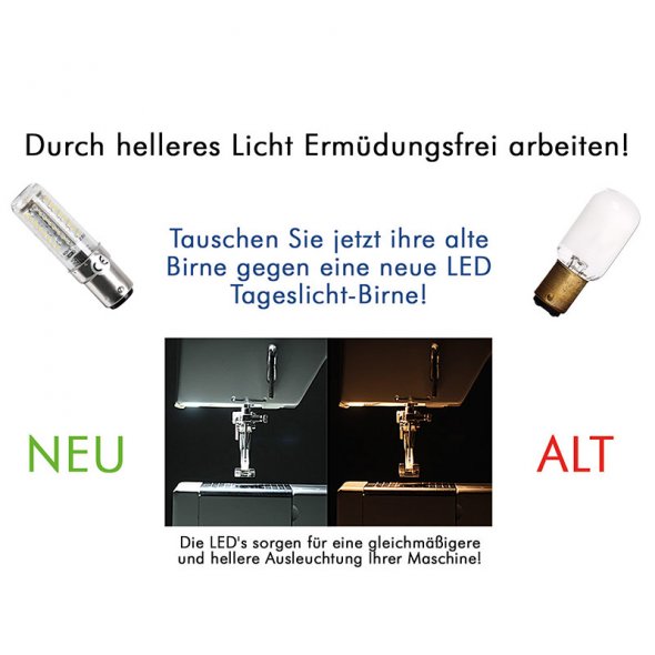 LED Glühbirne mit 70 LEDs Schraubsockel E14 Tageslicht