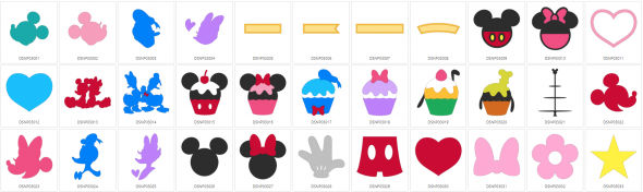 Disney Mickey + Freunde Mustersammlung