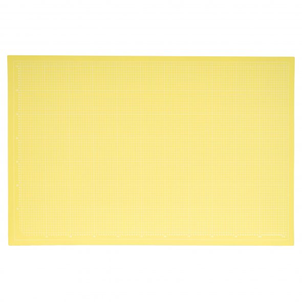 Schneidematte Schneidebrett Schneideunterlage A0 (rot-gelb/ 120 x 80 cm)