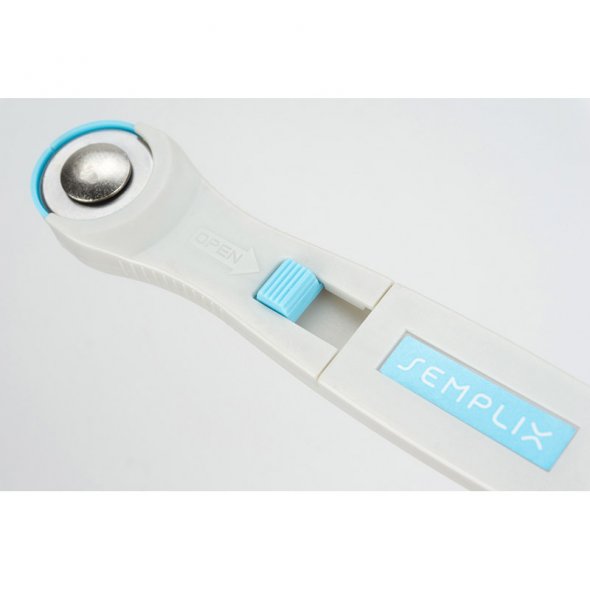 Semplix Schneidematten-Set A4 türkis/petrol Lineal/ Rollschneider 20 mm