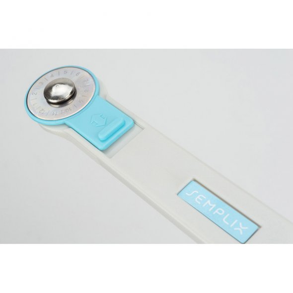 Semplix Rollschneider Mini (28 mm/ blau)